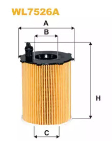 WIX FILTERS wl7526a -  Масляный фильтр